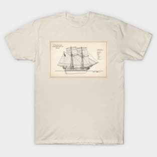 United States Revenue Cutter Massachusetts - SD T-Shirt